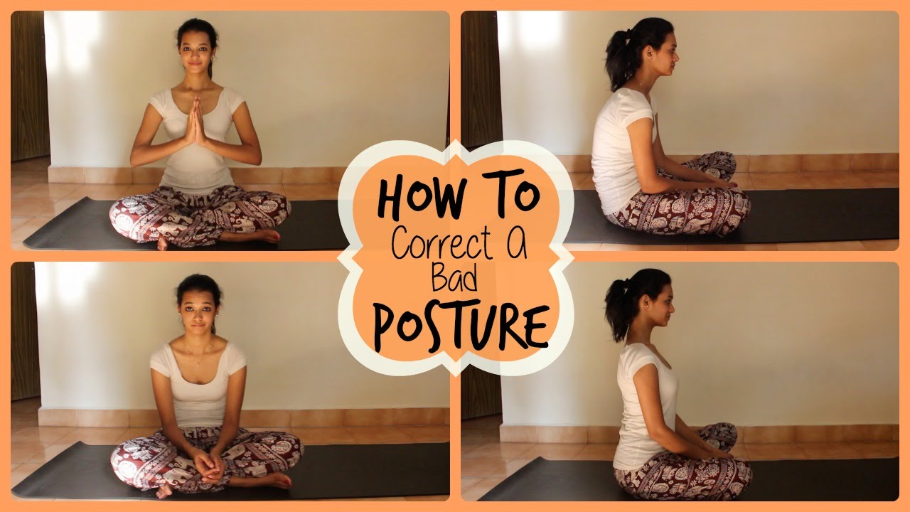 How to correct a bad posture? | Tips for healthy back