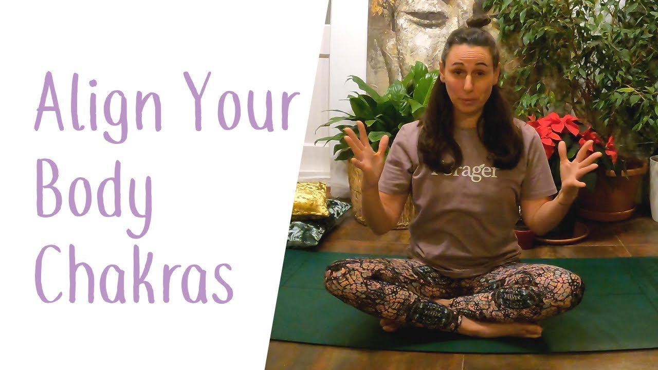 25 Minute Yoga To Align All 7 Chakras | Forager Yoga