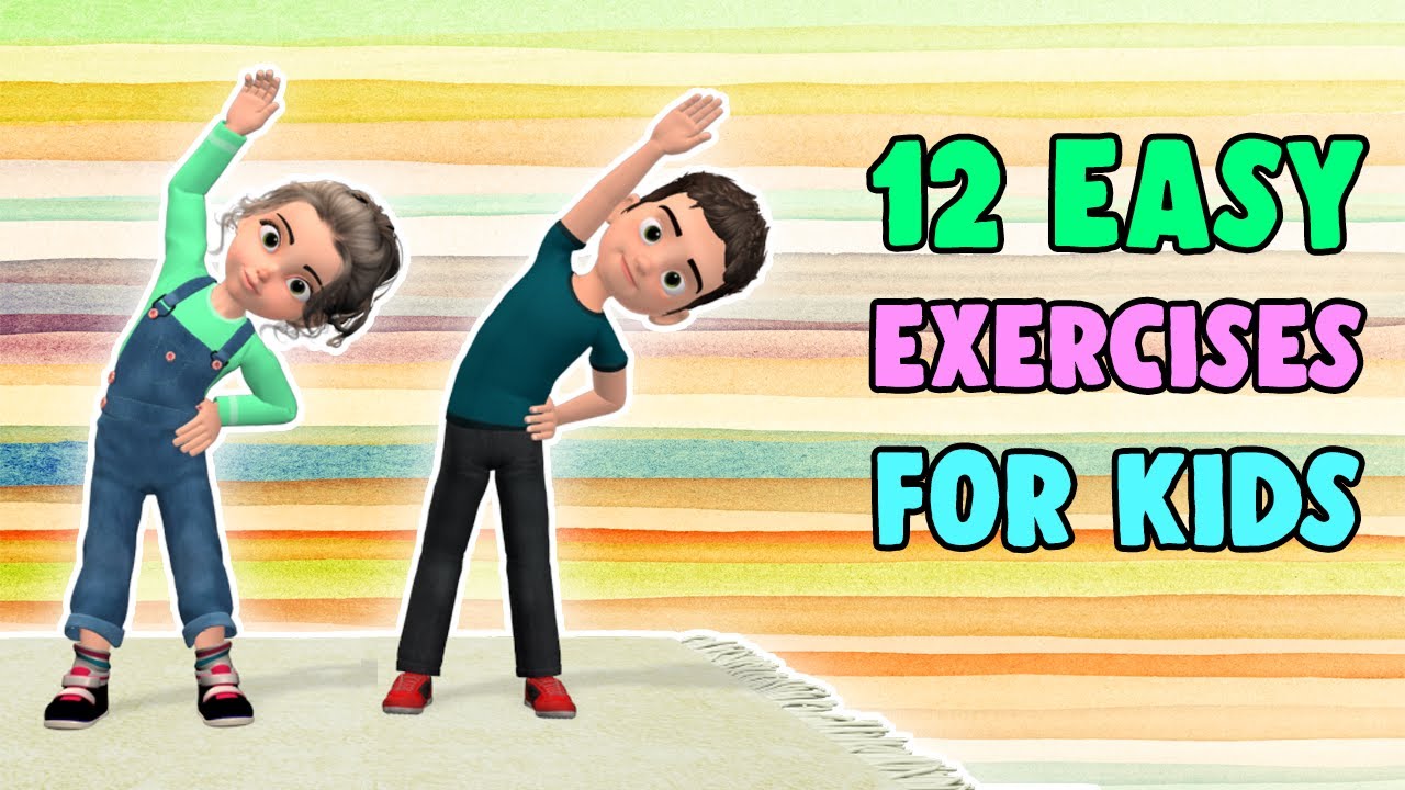 12 Easy Exercises For Kids At Home