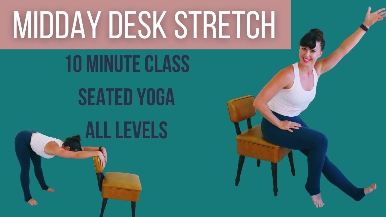 Mid Day Yoga Stretch: Seated Chair Stretching