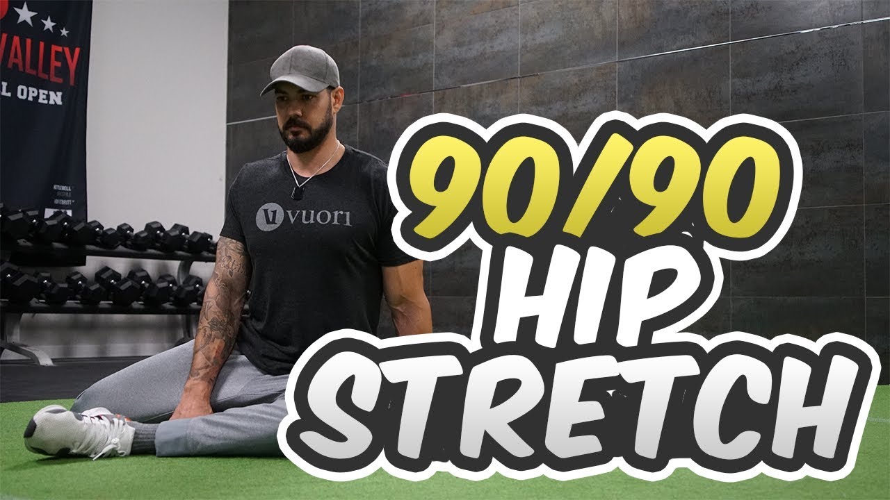 How to Perform a 90/90 Hip Stretch (HIP FLEXOR STRETCH)