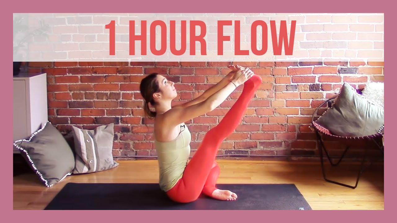 1 hour Vinyasa Flow For Flexibility – 60 min Intermediate Yoga