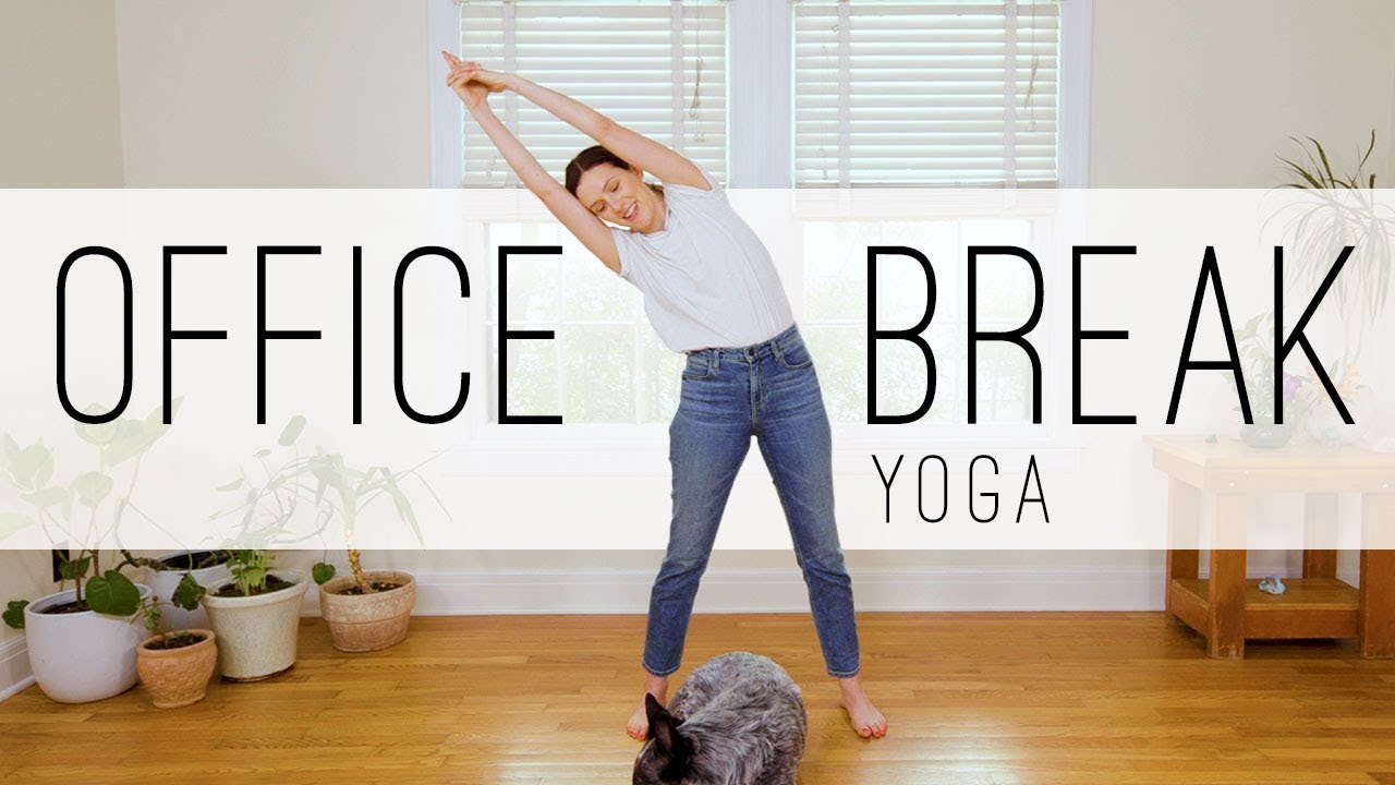 Office Break Yoga  |  14 Min. Yoga Practice  |  Yoga With Adriene