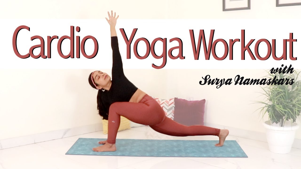 Cardio Yoga Workout | 12 Rounds of Surya Namaskar | 30 mins Sun Salutation Practice
