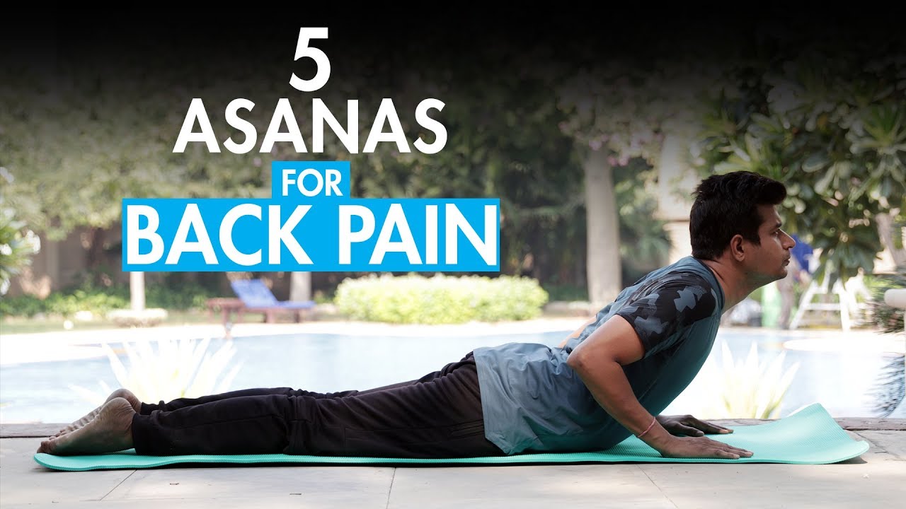 Yoga Stretches For Back Pain Relief | Fit Tak