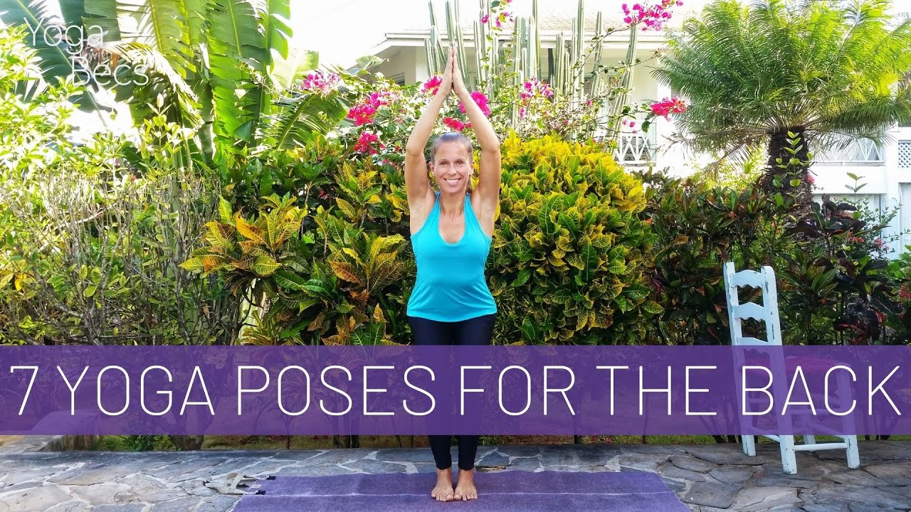 7 Yoga Poses that are Great for Your Back | inspired by Bob and Brad | Yoga with Becs