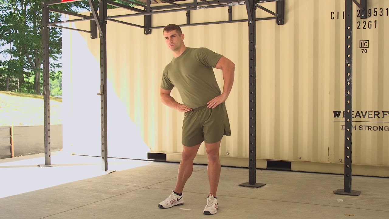 Marines Force Fitness-Lateral Side Bends