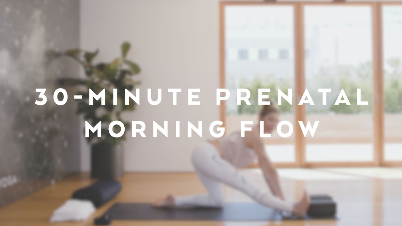 30-Minute Alo Yoga Pre-Natal Morning Flow with Andrea Bogart
