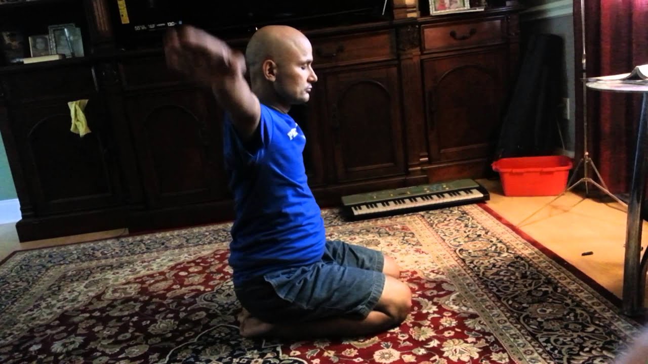 12 Yoga – sitting position – Kurmasan