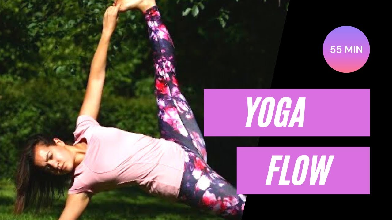55 Min. Yoga for Shaped Waist & Strong Core / Side Bends & Side Planks / Obliques Yoga Workout
