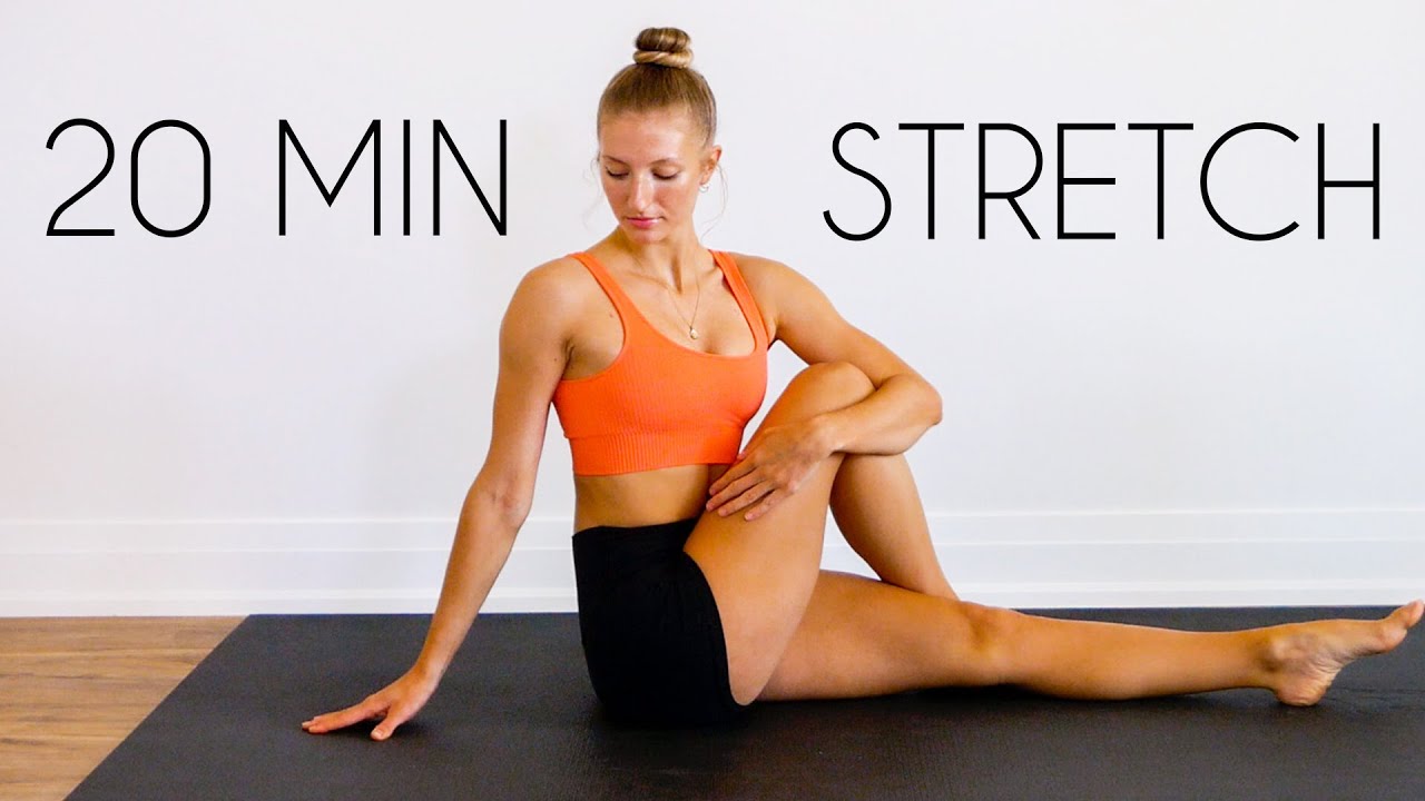20 MIN LOWER BODY STRETCH for Recovery and Flexibility (Hamstrings, Butt, & Hips)