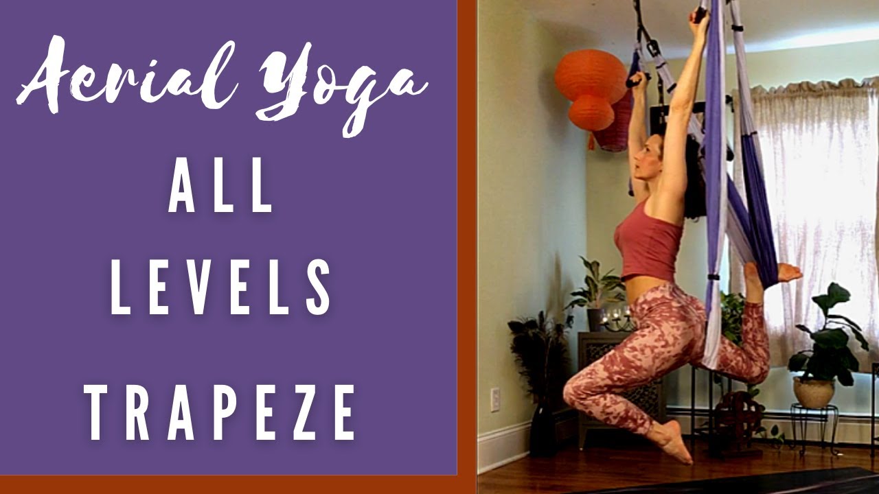 Aerial Yoga Trapeze Full Body Stretch | All Levels