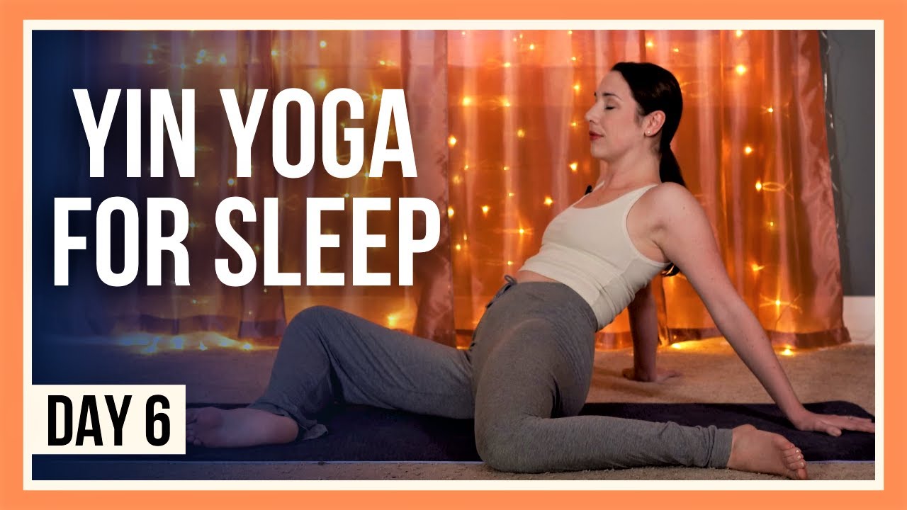 15 min Sleep Yoga – Day #6 (YIN YOGA FOR SORE MUSCLES)