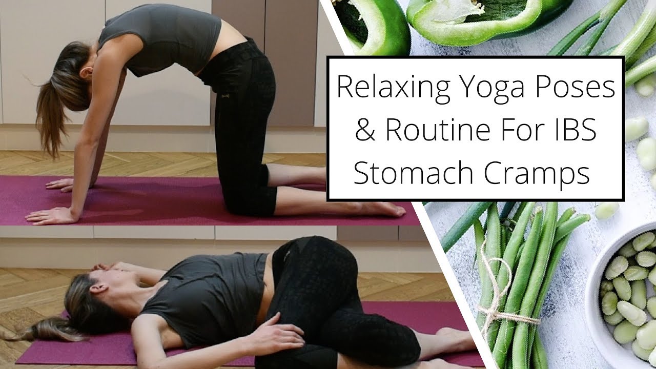 Easy Yoga Routine & Poses For IBS Stomach Cramps