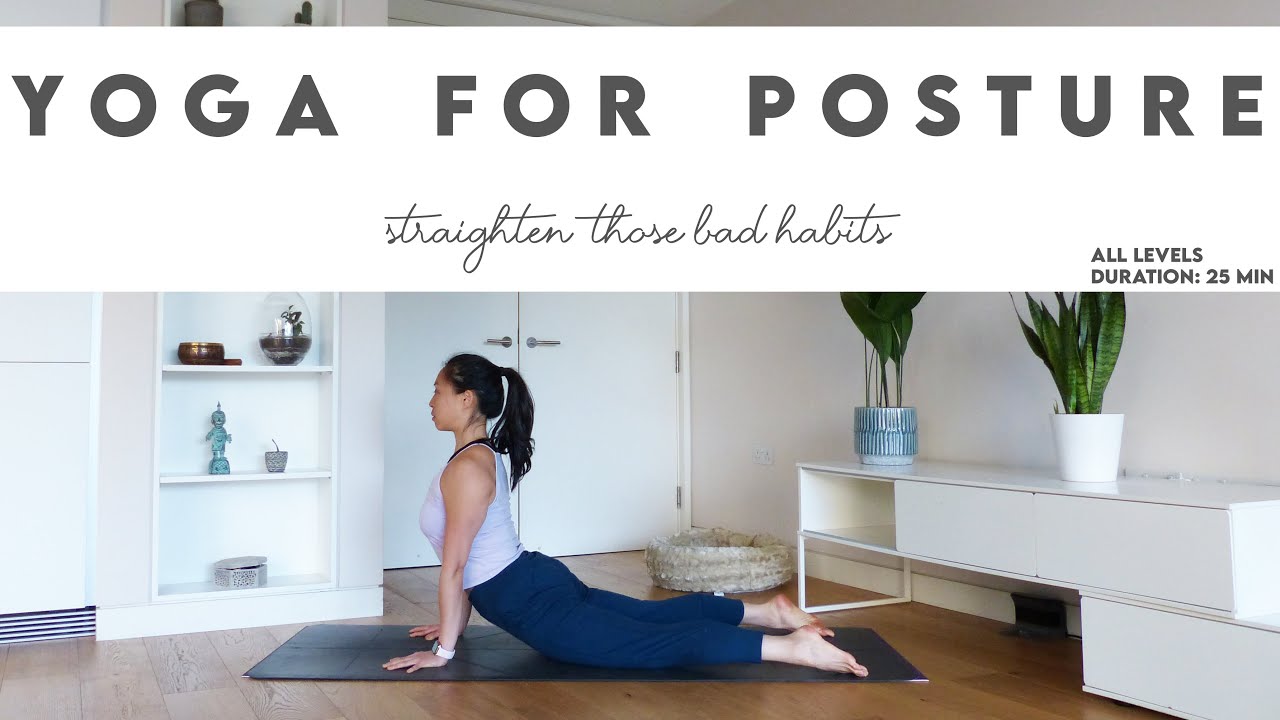 25-Min Yoga for Better Posture | All Levels | Lydia Lim Yoga