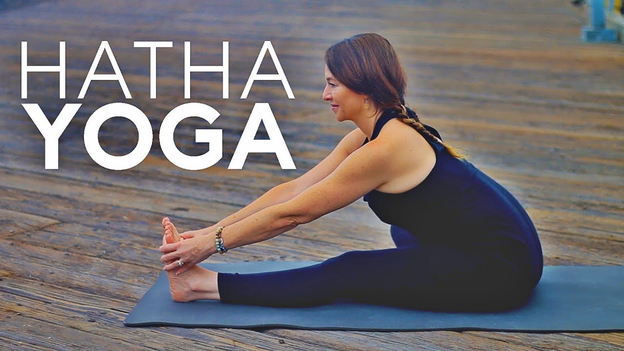 1 Hour Hatha Yoga (Full Body Stretch Class) | Fightmaster Yoga Videos