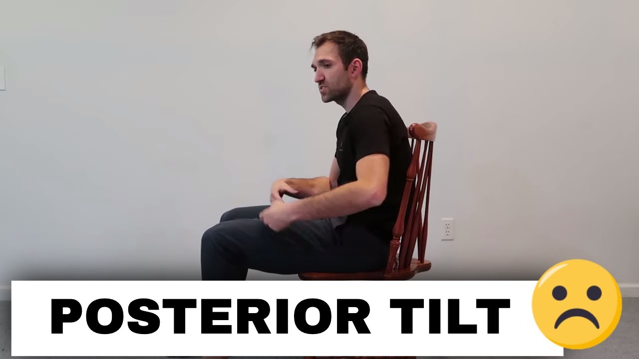 Posterior pelvic tilt while sitting – fix PPT with your hip flexors
