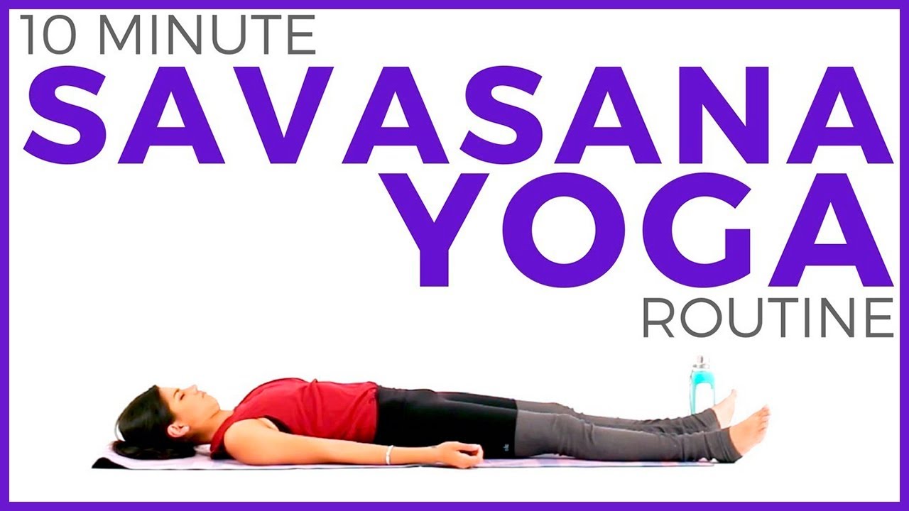 10 minute Yoga for Relaxation 💙 Savasana Yoga Meditation | Sarah Beth Yoga