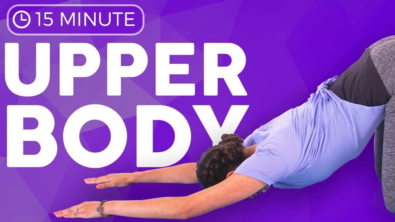 15 minute Yin Yoga for Upper Body Tension | Sarah Beth Yoga