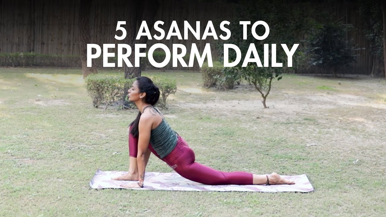 5 Yoga Asanas You Should Do Daily | Yoga | Fit Tak