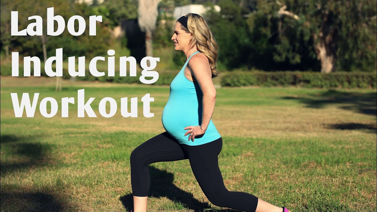 10 Minute Labor Inducing Workout!  Exercises to Prepare Your Body For Labor & Delivery