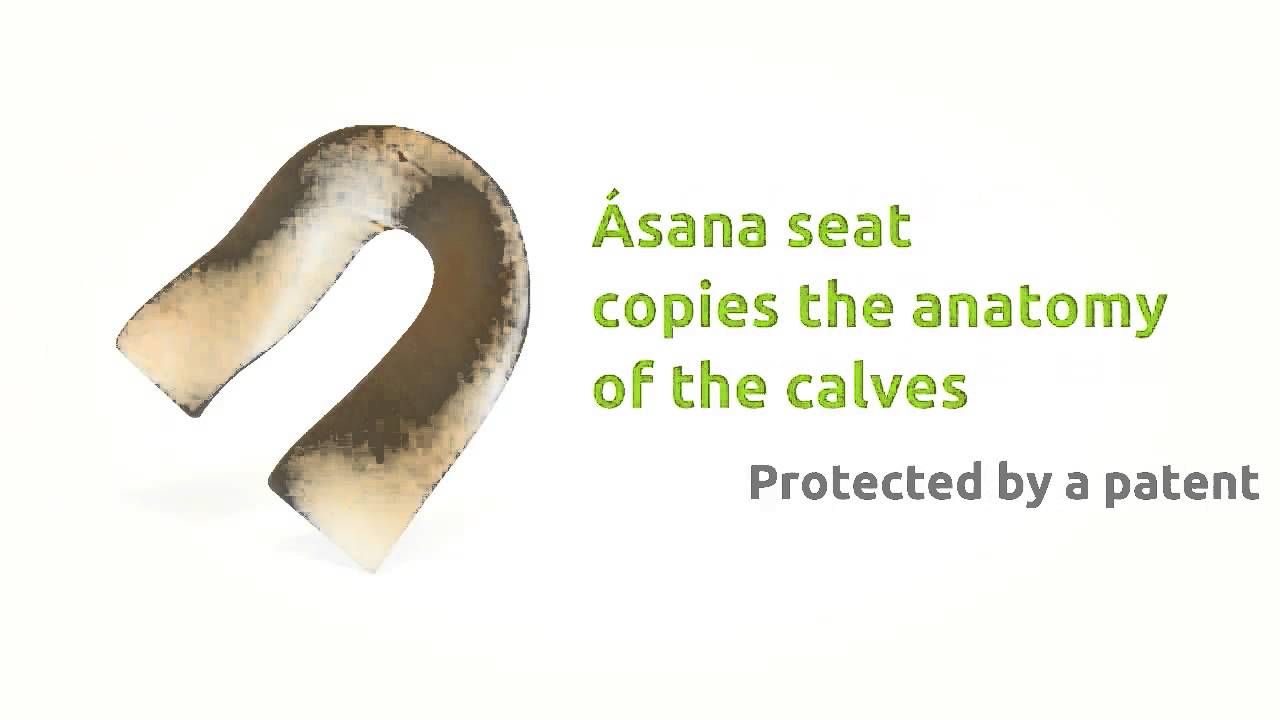 ÁSANA – world’s first chair inspired by the basic yoga sitting position