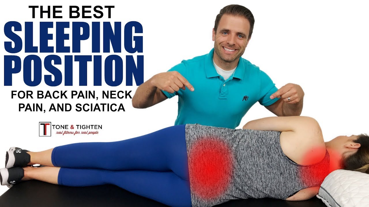 The best sleeping position for back pain, neck pain, and sciatica – Tips from a physical therapist