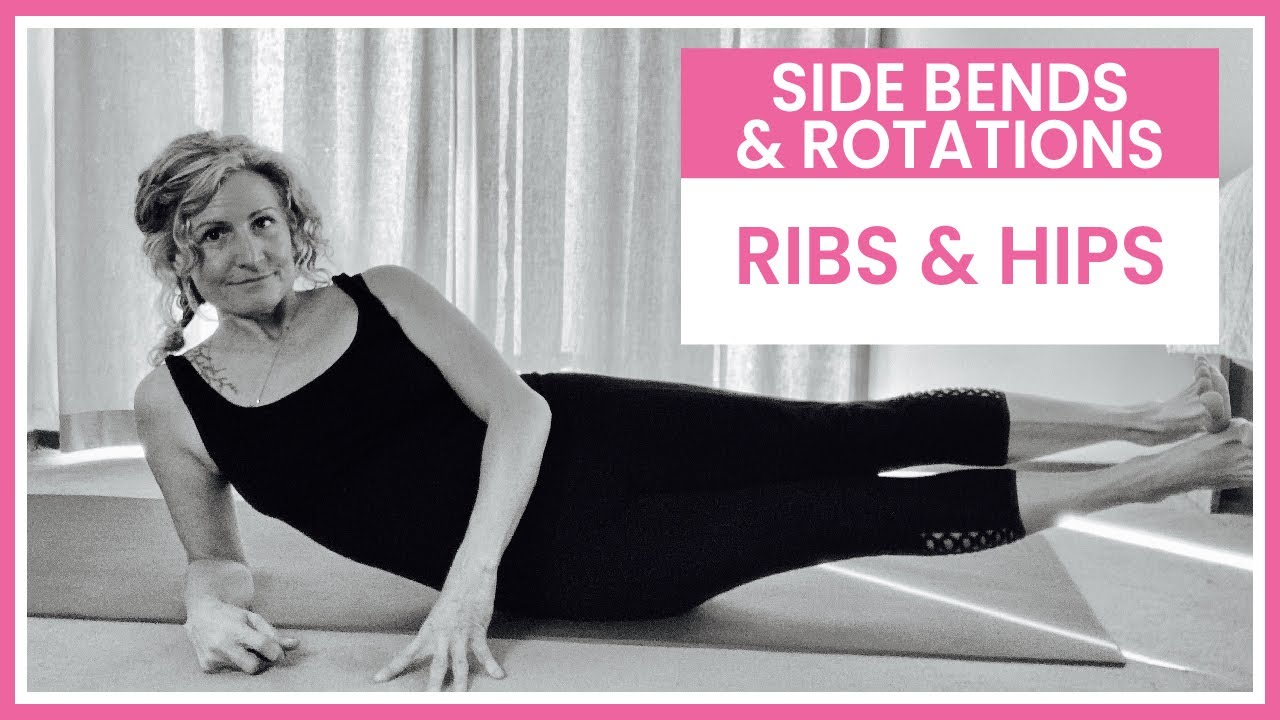 yoga therapy short: side bends and rotations through the ribs and hips