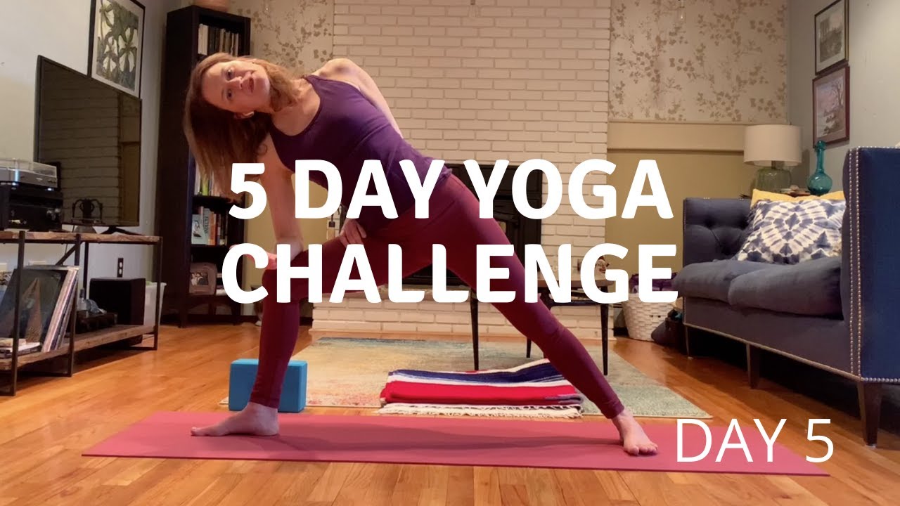 Day 5: Side Bends, Abs, Suns, Warrior Poses