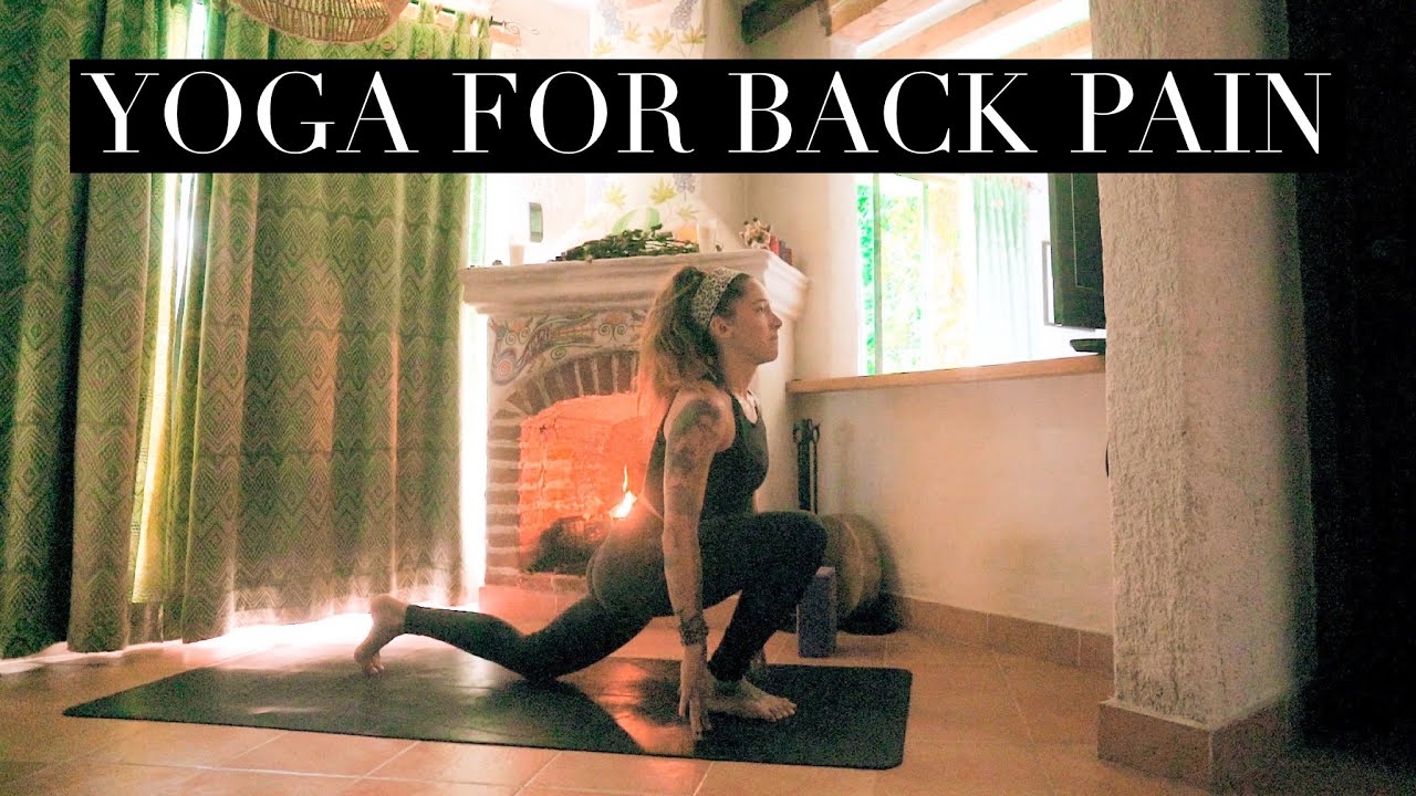 Yoga for Back Pain & Strength – Full Body Energizing Back Pain Relief, Strengthening, & Flexibility