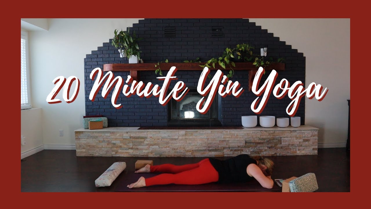 20 minute YIN YOGA | Take a 20 minute YIN YOGA BREAK | daily yoga practice