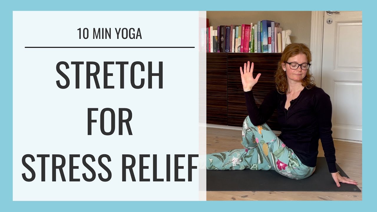10 Min Yoga | Stretch for Stress Relief | Quick Full Body Yoga Class