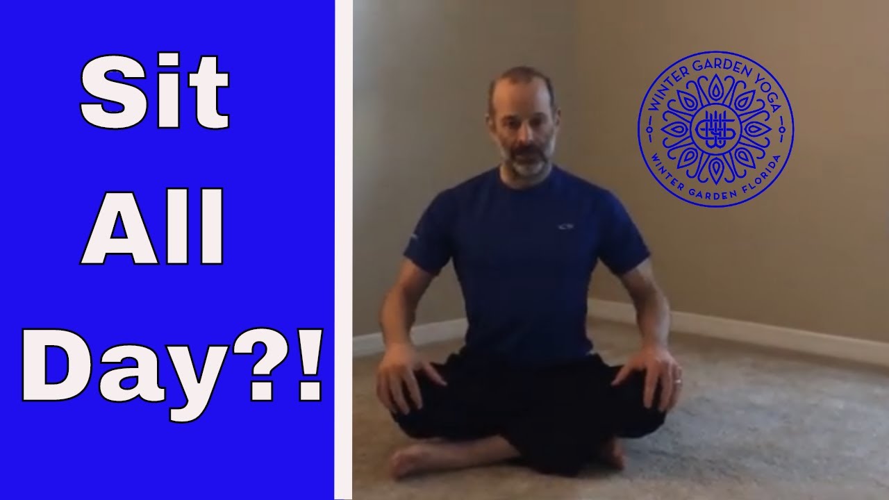 Reverse the Damage of Sitting All Day? | Winter Garden Yoga | 10 Easy Poses to Try