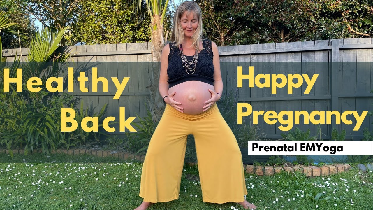 15. Healthy Back Happy Pregnancy | Prenatal Energy Medicine Yoga with Paola