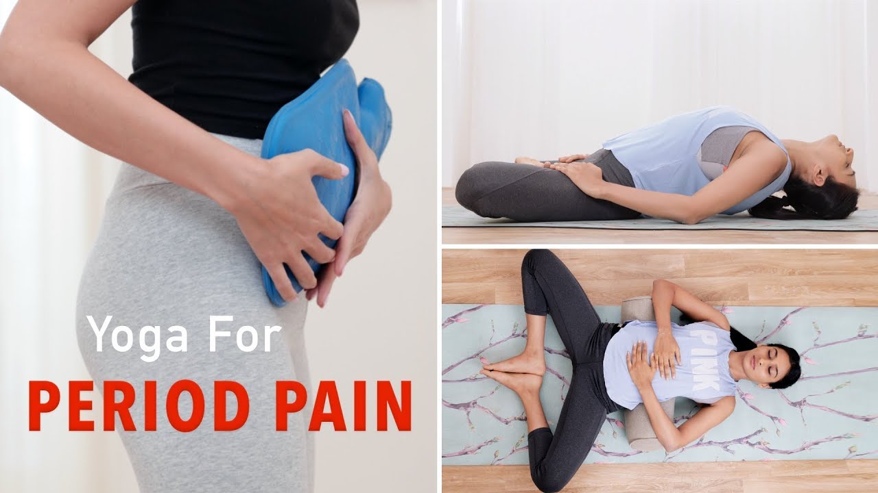 Yoga For Period Relief | How To Reduce Menstrual Pain | Glamrs Period Hacks
