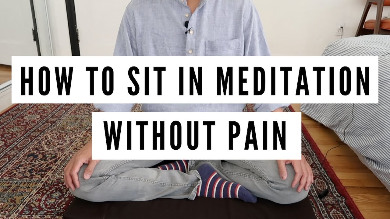 Sitting Positions for Meditation (No More Back Pain!)