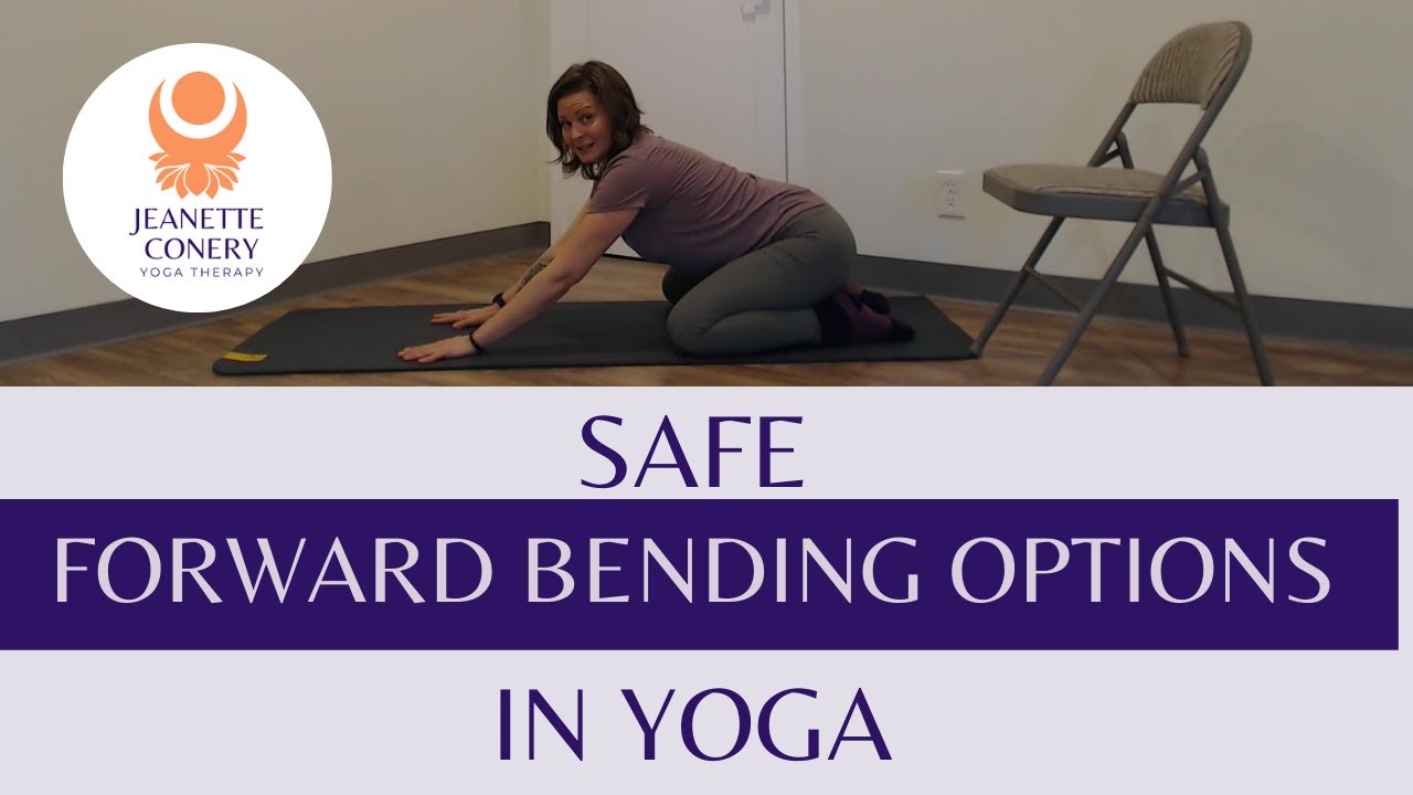 How to do forward bends in yoga without hurting your back!