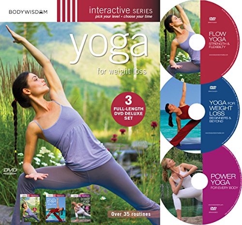 Yoga for Weight Loss (Deluxe 3 DVD set with over 35 routines)