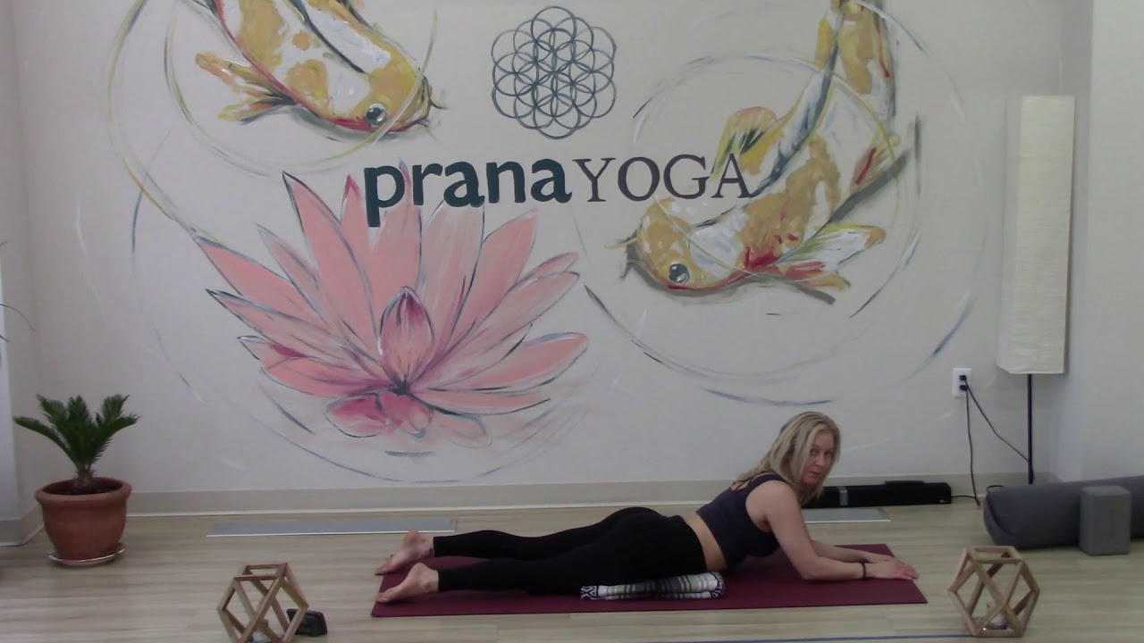 1/2 Frog Hip Release: Sattva Restore: 10 Minute Restorative Yoga Therapy
