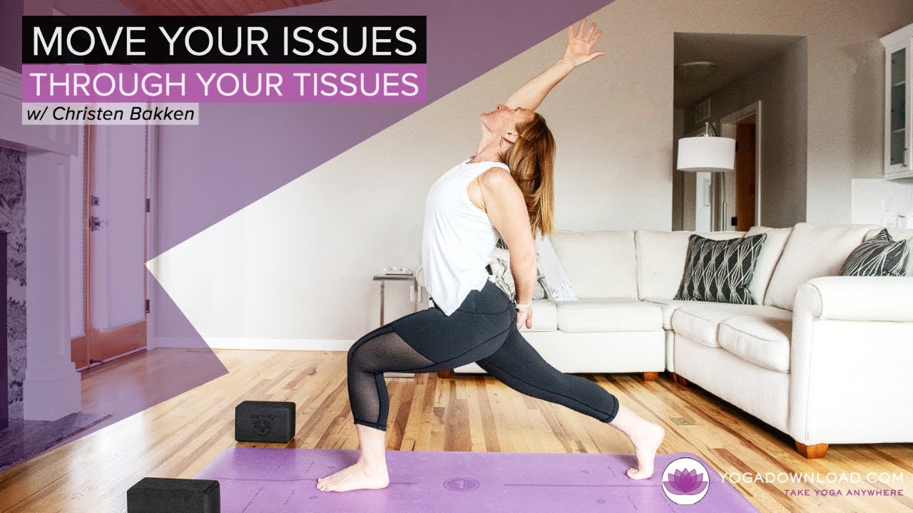 Move Your Issues Through Your Tissues. FREE Vinyasa Yoga Class