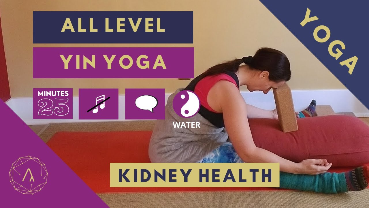 Yin Yoga for the Water Element (winter/kidneys/bladder) ☯️❄️