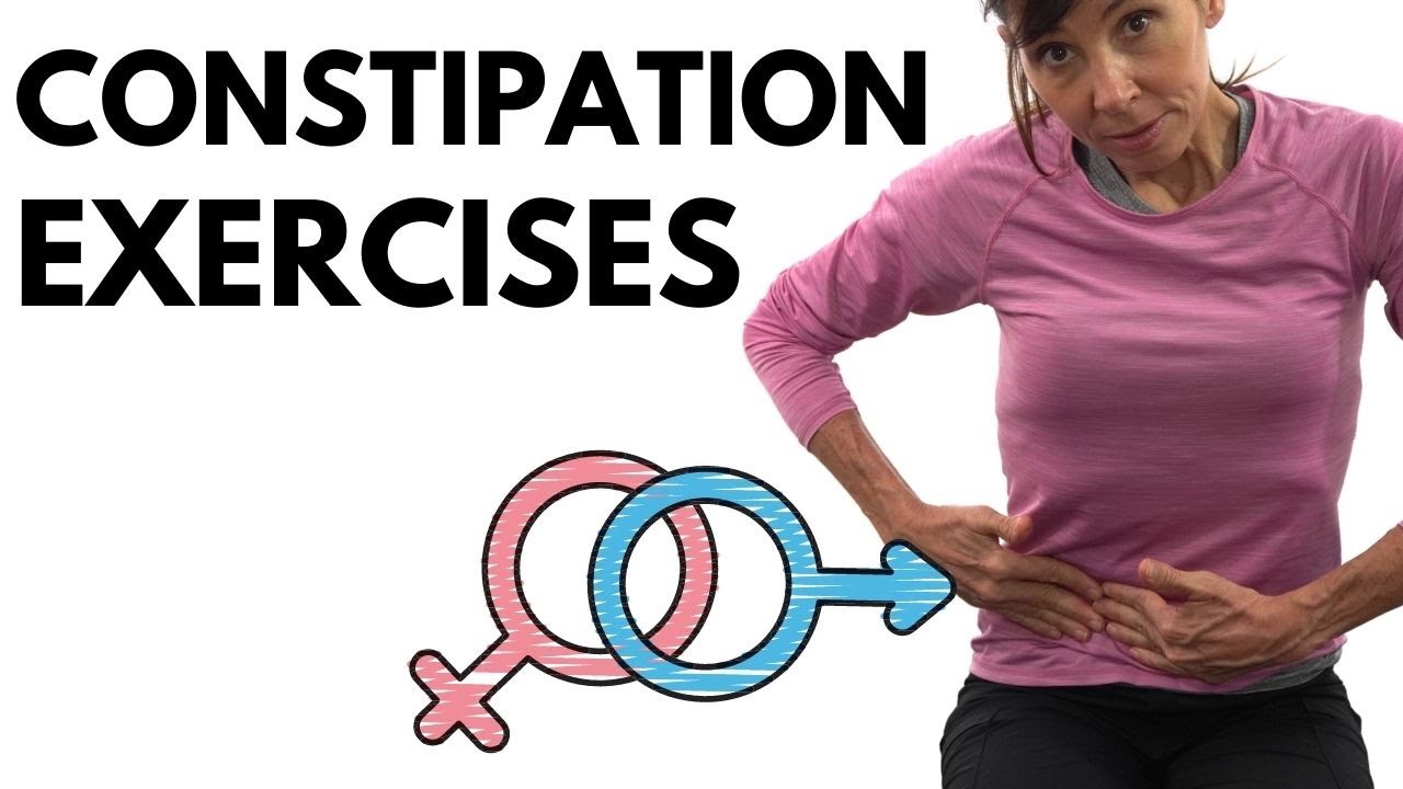 Exercises for Relieving Constipation, IBS Bloating and Abdominal Pain