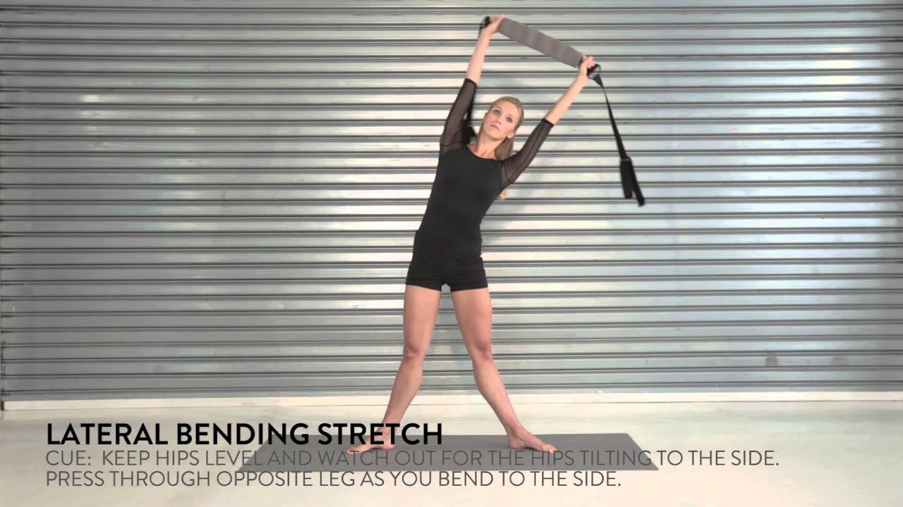 Standing Lateral Bends using the Flexistretcher