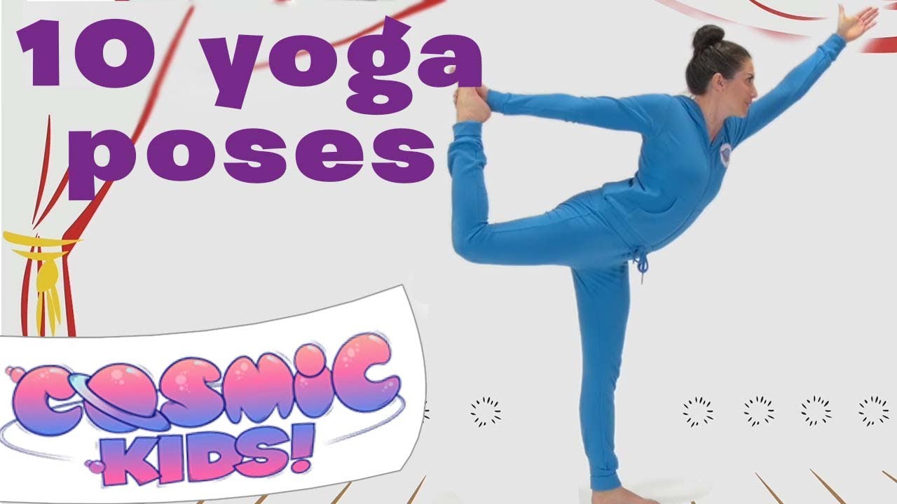 10 Yoga Poses | Cosmic Kids Yoga Compilation