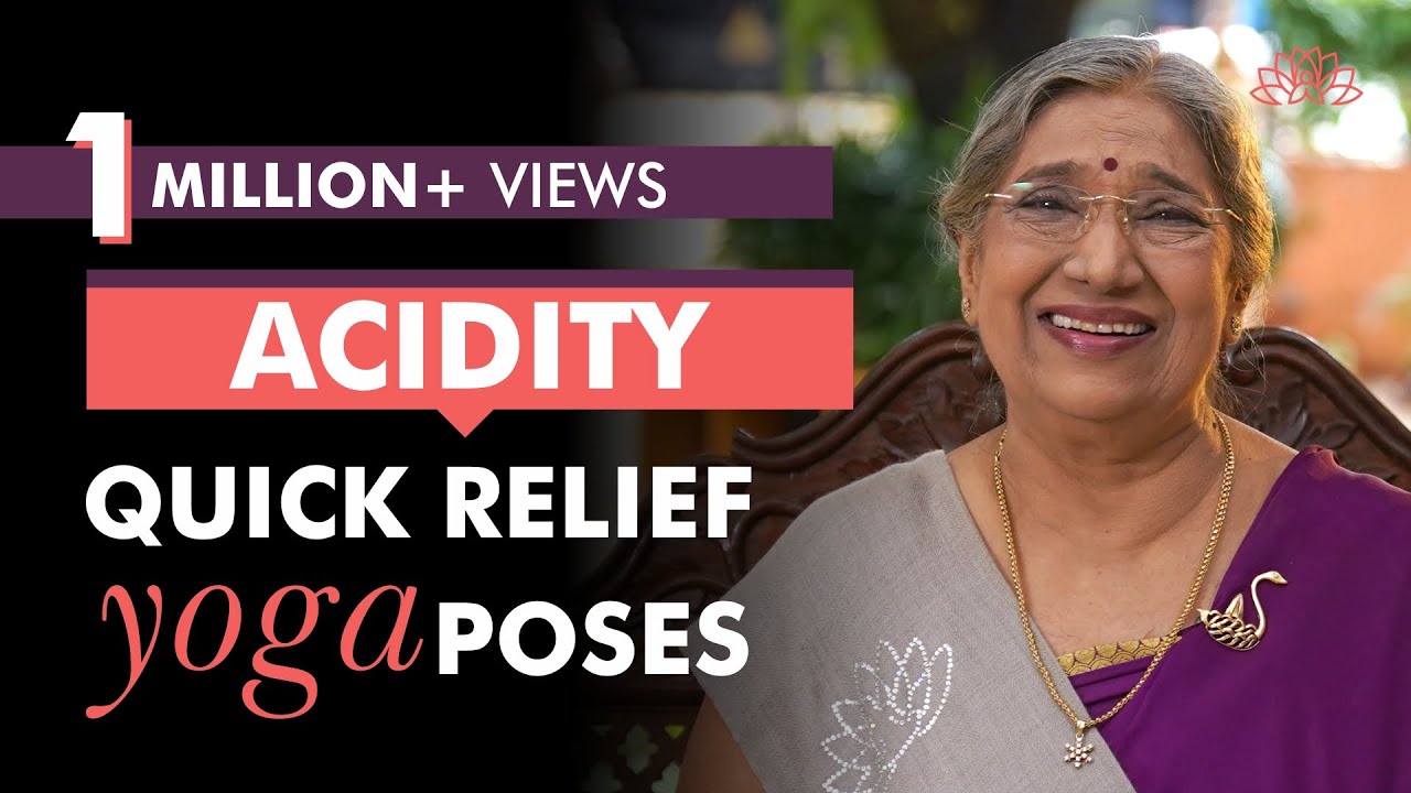 Acidity – Quick Relief Yoga Poses | Dr. Hansaji