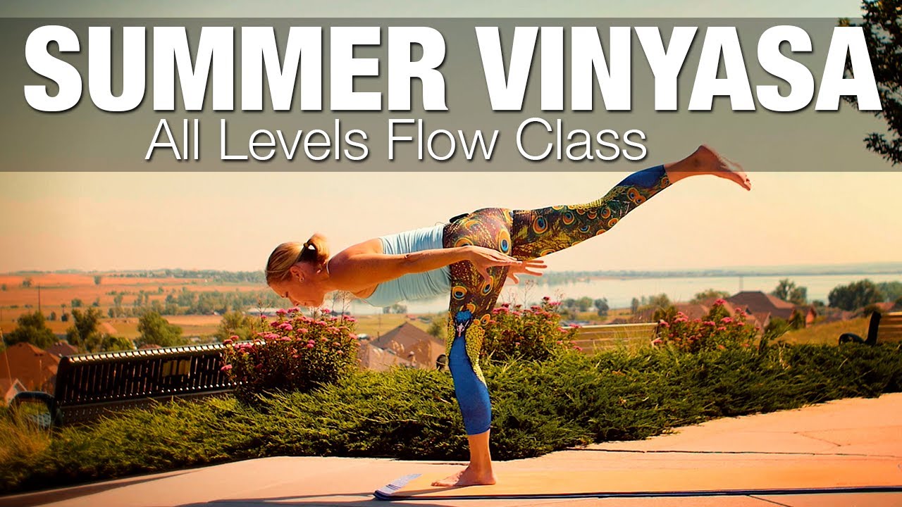 Summer Vinyasa All Levels Flow Yoga Class – 60 min – Five Parks Yoga