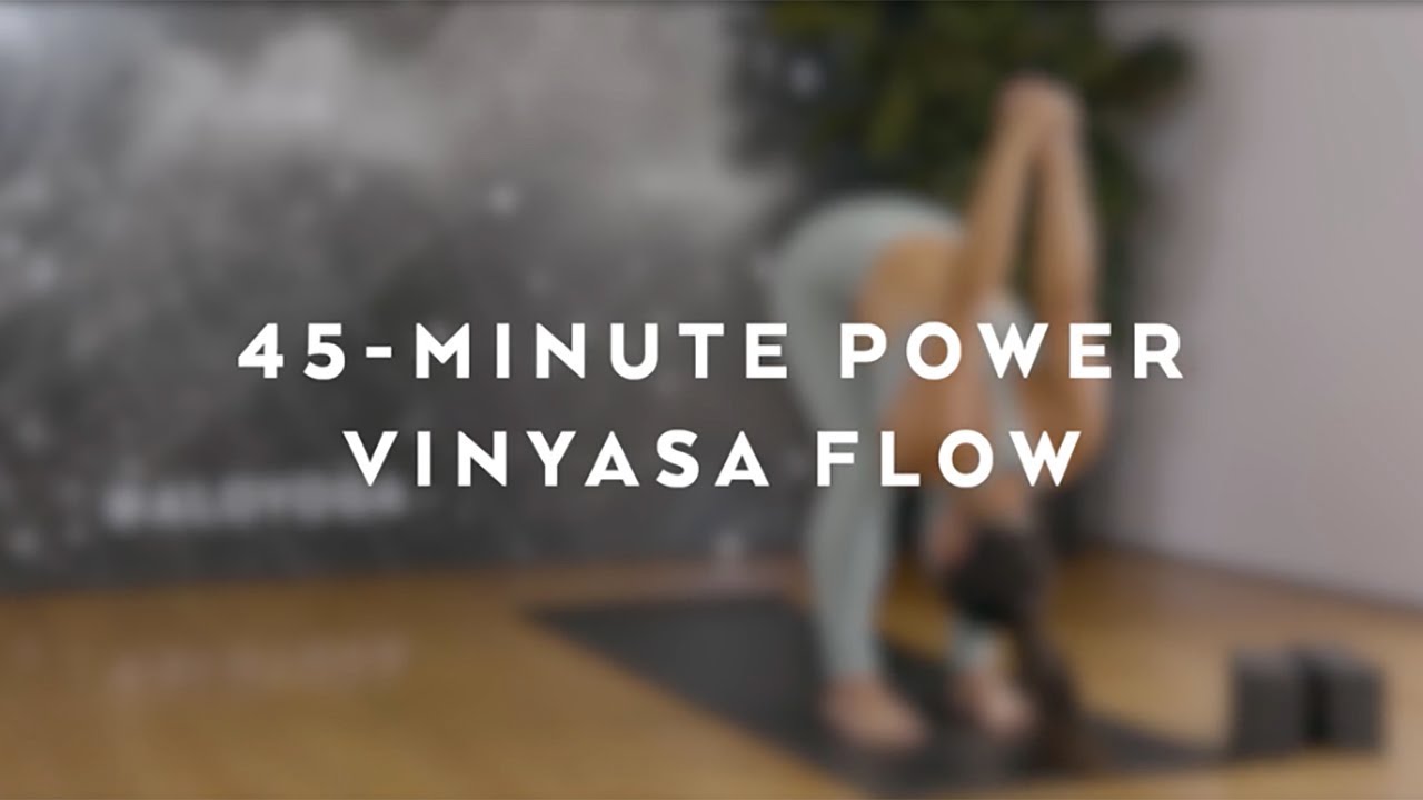 45-Minute Power Vinyasa Flow With Briohny Smyth
