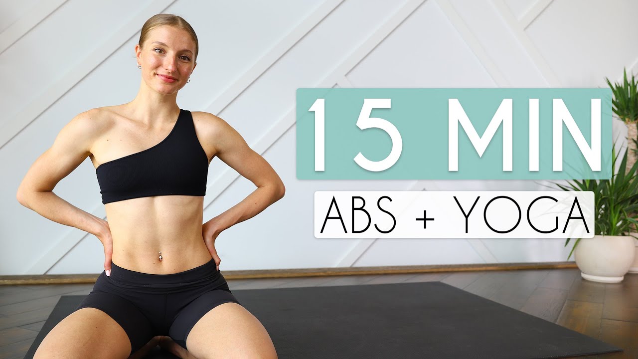 15 MIN ABS + YOGA – Slow and Controlled Core Workout (No Equipment)