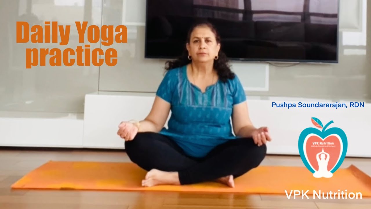 Yoga home practice: Relaxing and restorative asanas