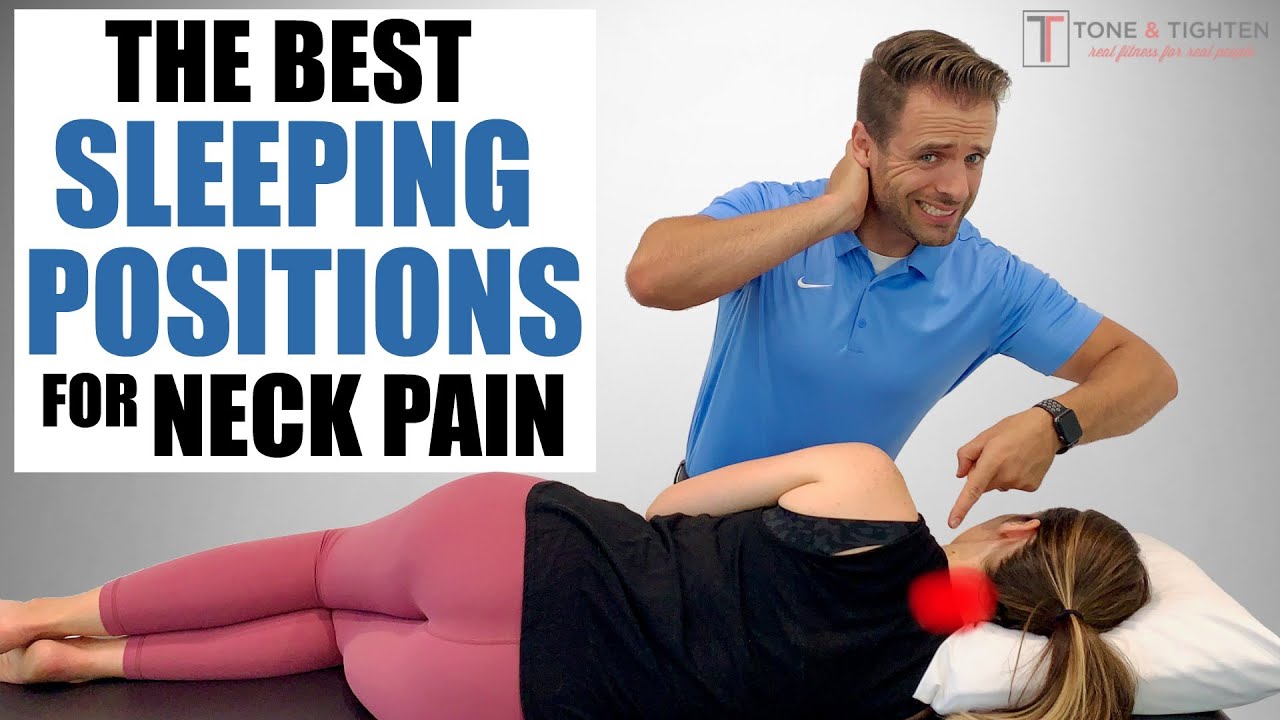 BEST Sleeping Positions For Neck Pain Relief! Tips from a Physical Therapist